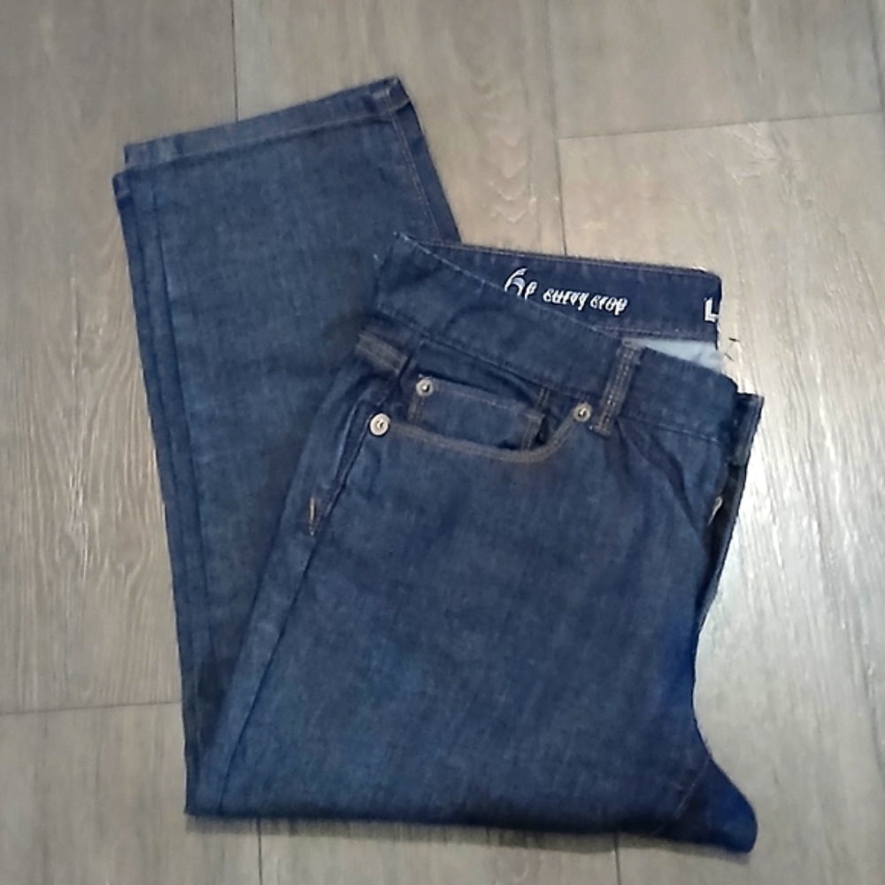 LOFT Indigo  Curvy & Cropped Jeans - Picture 7 of 10